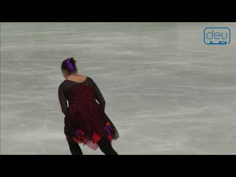 Deborah HOWARD. Oberstdorf 2018. Silver Ladies III - Artistic. 25 place