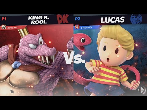 Legion Smash Ultimate Cup (Losers Round 4): King Ant(K Rool) vs Sh3nkey(Lucas)