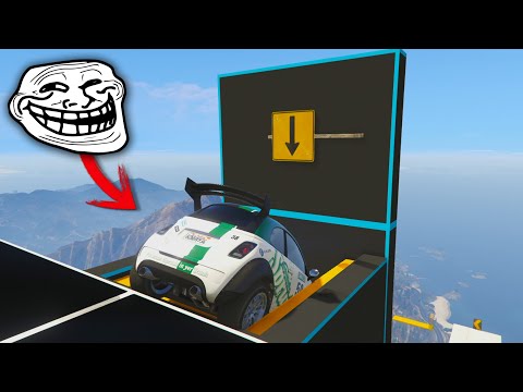 TROLL RACE! IMPOSSIBLE MAZE!! - GTA V ONLINE