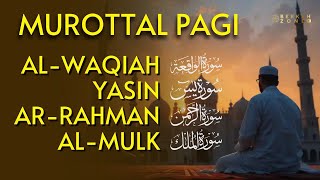 Download lagu Murottal Pagi Pembuka Rezeki | Surah Al Waqiah,Yasin,Ar Rahman,Al Mulk | murottal alquran merdu mp3