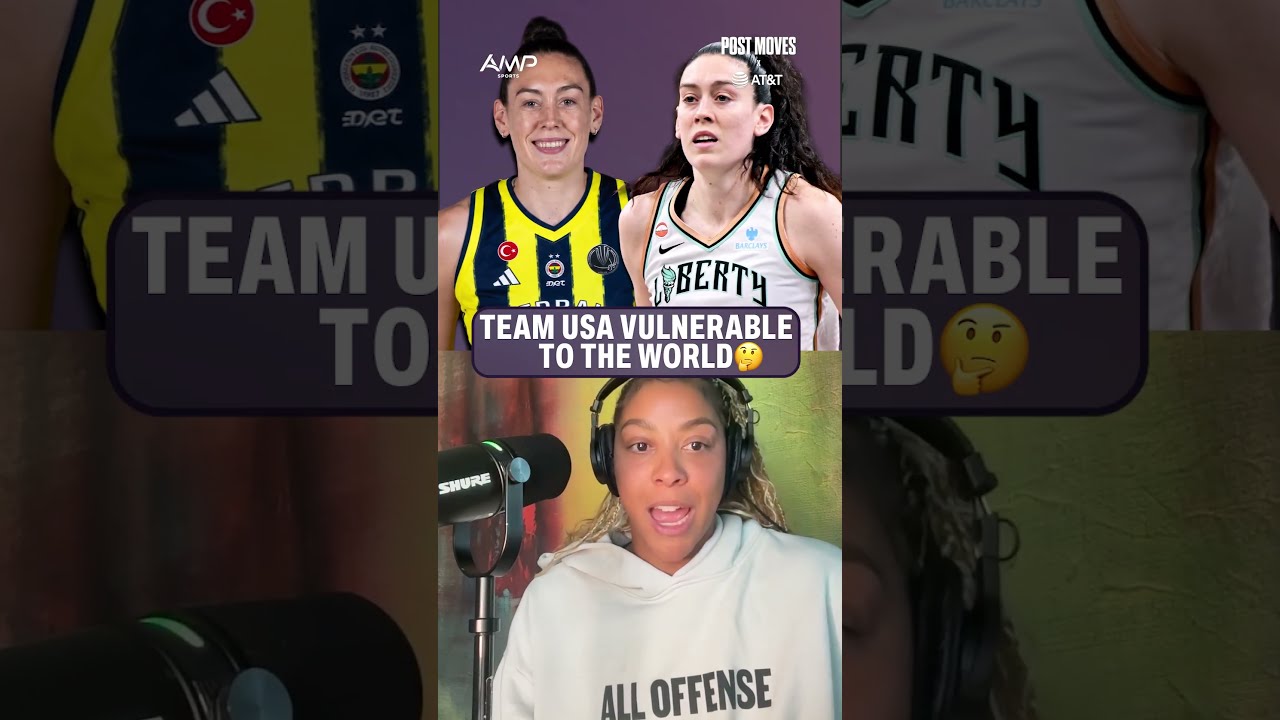 Breanna Stewart is WORRIED about WNBA superstars no longer playing overseas? 🤔🍿@ATT #ATT