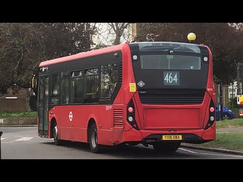 ADL Enviro200MMC Transport UK 8213 YX16OBA Route 464 Tatsfield