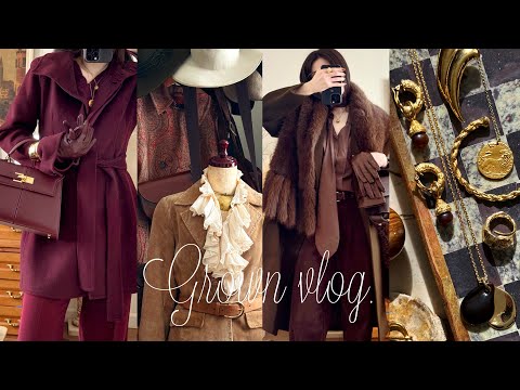 Fall/Winter Outfit Ideas🤎 2025 Trends | ZARA, MANGO, H&M | Vintage Items ELBORN Pop-Up | LOOKBOOK