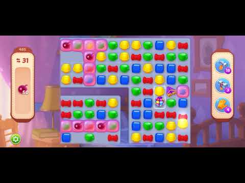 [Gameplay] Homescapes - Level 485 (No Boosters)