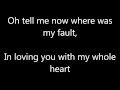 Mumford and Sons - White Blank Page Lyrics
