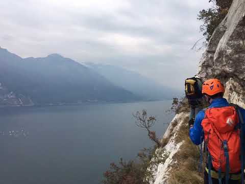 Via ferrata sentiero dei contrabbandieri