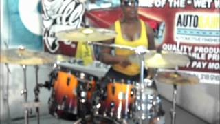 KIRKO BANGZ  (DRANK IN MY CUP)  DRUM COVER with MIA