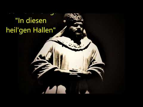 Paul Zelich Sings Sarastro's Aria from Mozart's "The Magic Flute"