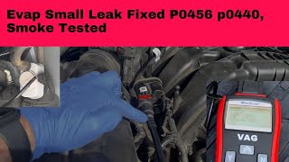 Jeep, Dodge, Chrysler 2012 to 2019 Evap Small Leak Fixed P0456 p0440, Smoke Tested