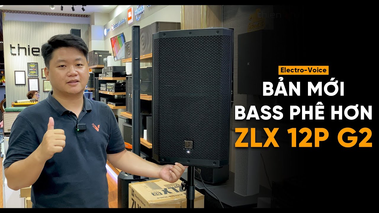 video Loa Karaoke Di Động Electro-Voice ZLX 12P G2 Chính Hãng 0