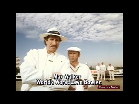 Vintage Lawn Bowls Commercial: The World's Worst Lawn Bowler!