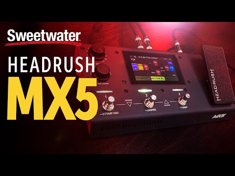 Headrush MX5 Amp Modeling Guitar Effect Processor  - B stock with box image 8
