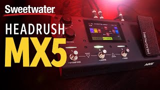Video thumbnail for Headrush MX5 Multi-FX Processor Demo by Sweetwater