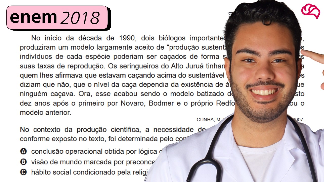 Resolução em Vídeo — Questão 89 ENEM 2018