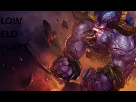 Low Elo Plays: Who Said Alistar Sucks?