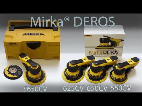 MIRKA Deros 650CV 125 mm Electric Sander, 500W