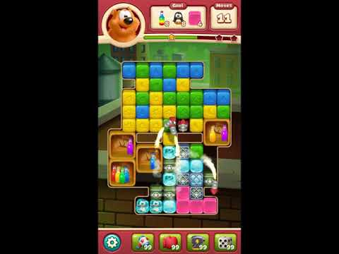 Toon Blast Level 6056 - NO BOOSTERS 🐻🐺🐱 | SKILLGAMING ✔️