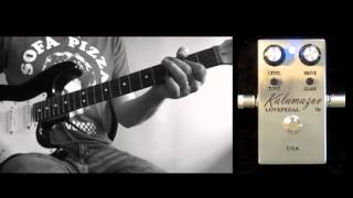 Video thumbnail for Lovepedal Kalamazoo Overdrive Guitar Pedal by musictoyznetwork