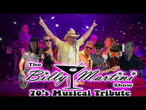 Promotional video thumbnail 1 for The Billy Martini Show 70's Musical Tribute
