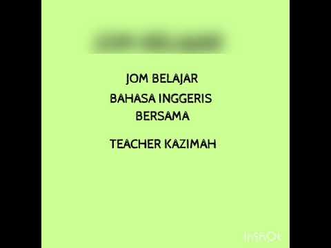 PDPR ENGLISH YEAR 2 SRIDB WEEK 2 by Teacher Kazimah