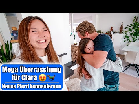 A huge surprise for Clara 😍 🐎 Meeting a new horse & visiting the riding stable! Mommy souls