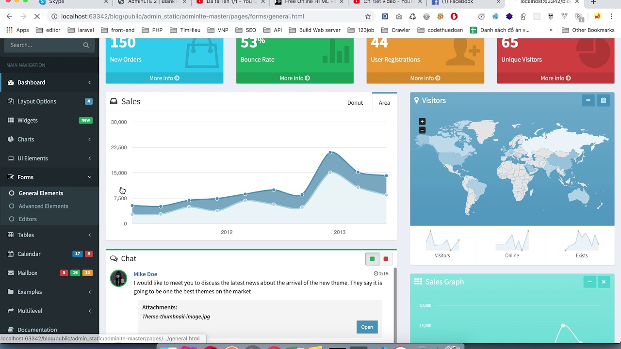 Xây dựng Blog cá nhân bằng laravel - Bài 8 Tạo AdminTagController và giao diện thêm mới