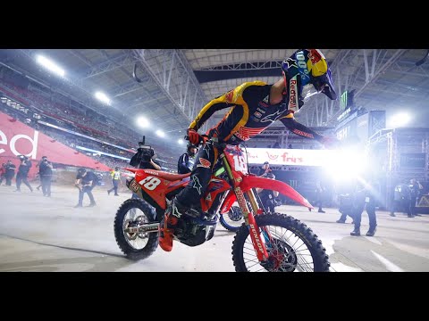 AMAスーパークロスRd12 グレンディール（ステイトファームスタジアム）250SXハイライト動画