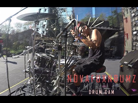 NOVAFUXNBUMZ  ( SCARED OF BUMS ) - " AIR MATA API " DRUM CAM