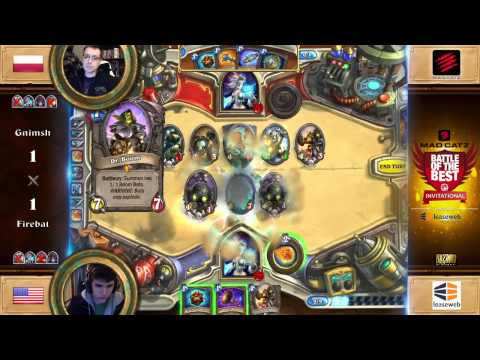 Gnimsh vs. Firebat Quarter Final - Mad Catz BotB 01/2015