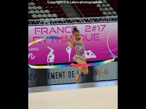 Margot Tran - Championnat de France Élite Avenir - Ruban - Rouen 2017