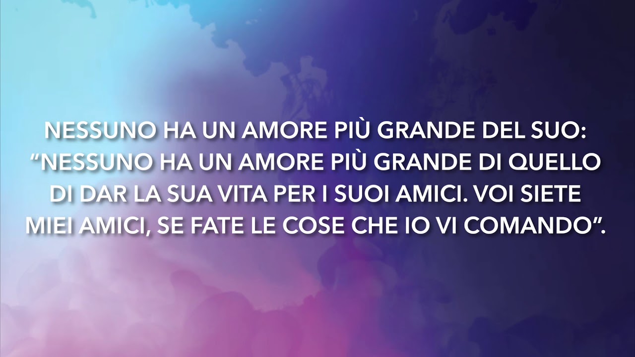 Meditazione Calendario "Parole di Vita" del 23 Marzo 2019