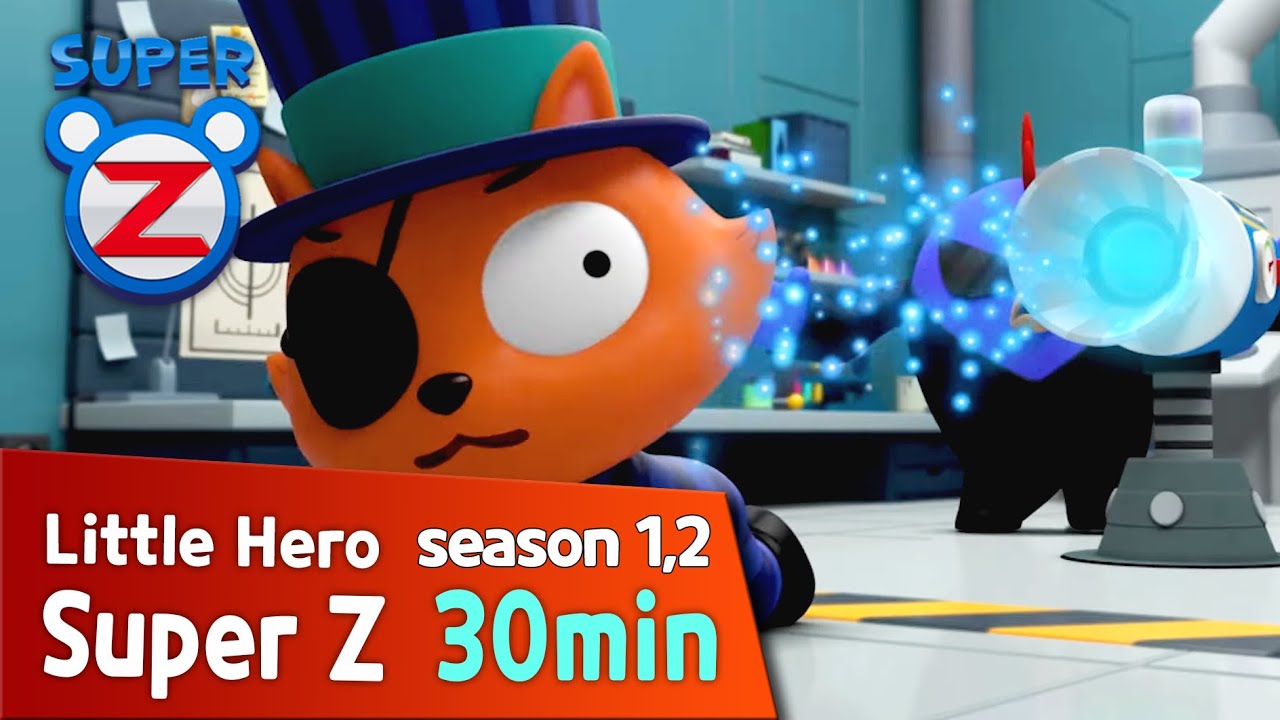 [Super Z 1,2] Little Hero Super Z l 30min Play l New Season Coming Soon..