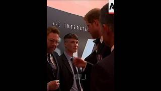 Cillian Murphy gives Prince Harry a death stare 🥶🔥