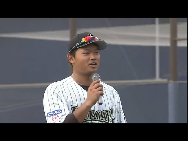 ファイターズ・大嶋選手 ヒーローインタビュー 2015/9/21 F-S