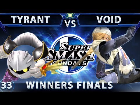 SSS 33 - NME Tyrant (Meta Knight) Vs. VoiD (Sheik) SSB4 Winners Finals - Sm4sh Wii U - Smash 4
