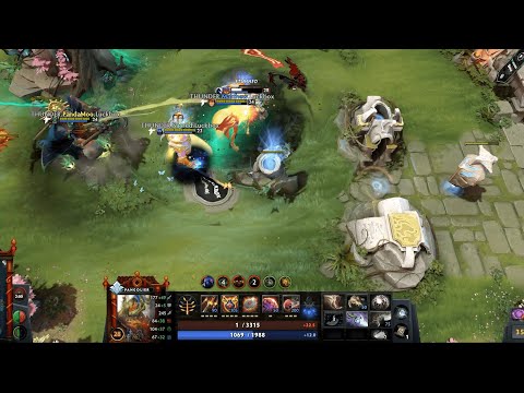 The International 2022: Team LIQUID vs Thunder Awaken - Matumbaman amazing save on 1 hp m1CKe