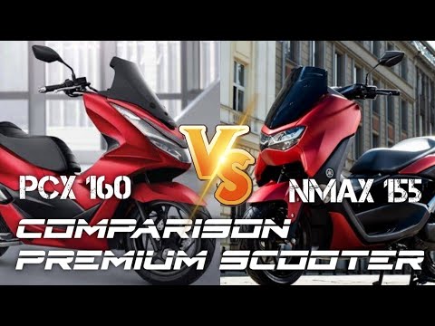 Honda PCX 160 Vs Yamaha Nmax 155