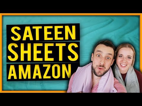 BEST SATEEN SHEETS ON AMAZON??? - California Design Den Sheets