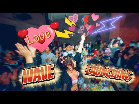 Launching the ❤️ LOVE WAVE ❤️ to the sky - tamiX Buchla keytar live set at Modular Commune Vol.17