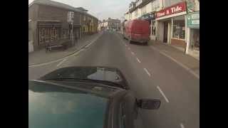 preview picture of video 'Bude GoPro Run in my slammed mk3 golf monday april 1st 2013'