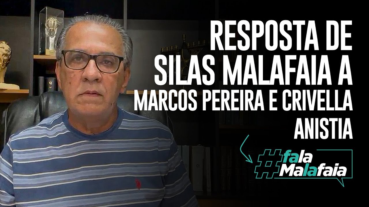 A VERDADE! Resposta de Silas Malafaia a Marcos Pereira e Crivella sobre a anistia  Simplesmente impe