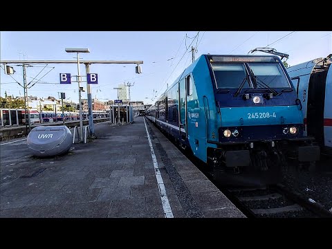 Diesel TRAXX BR 245: I went back to Hamburg-Altona for a day! - Departure -