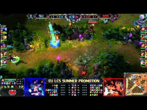 Samurai In Jeans vs Anexis eSports Game 1/2 LCS 2013 EU Summer Promotion Matches