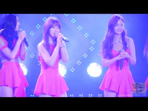 130822 행복나눔콘서트 달샤벳 멘트 by ace