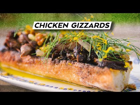 Brian Malarkey uses the WHOLE CHICKEN for FOUR RECIPES - LIVERS, GIZZARDS, HEART AND EVERY PART