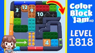 Soluzione del Livello 1818 di Color Block Jam