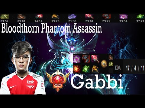 Gabbi Phantom Assassin Carry Gameplay Patch 7.31b - Dota 2 Full Gameplay player perspective