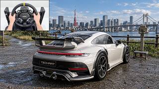 Porsche 911 Turbo S + DLSS5 | Forza Horizon 6 | Steering Wheel Gameplay