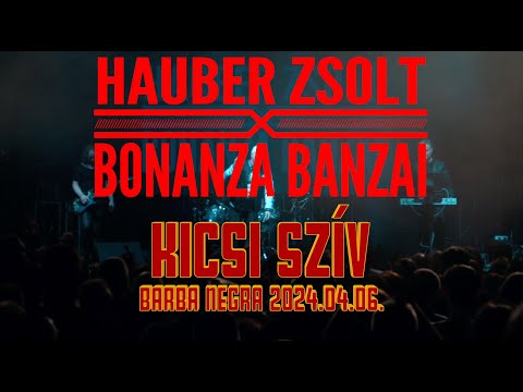 Hauber Zsolt X Bonanza Banzai - Kicsi szív I Barba Negra 2024.04.06. I Music video