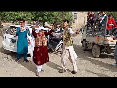 Wedding in Afghanistan's village| Rural Life of Afghanistan| Traditional dance in the village